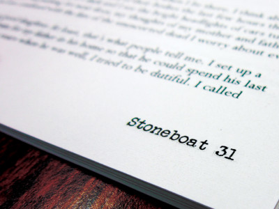 Stoneboat to publish special issue