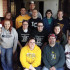 Group of Habitat for Humanity workers pose for a photo on last day of work.