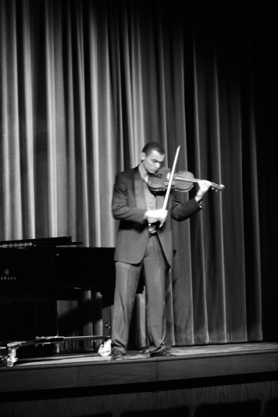 Music fills the air