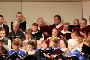 Local church choirs create collective concert